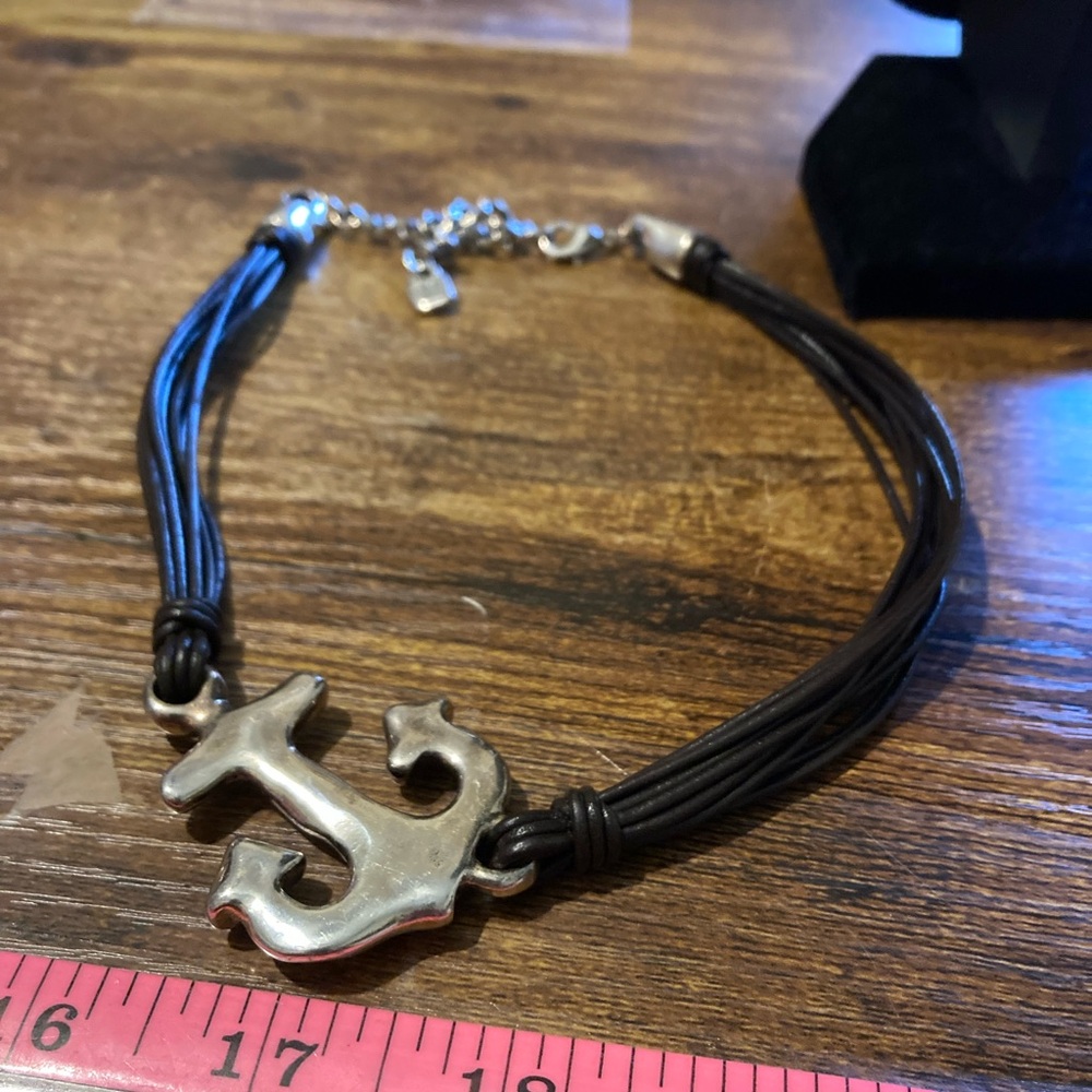 Unode50 multi leather Lovely necklace - Picture 4 of 7
